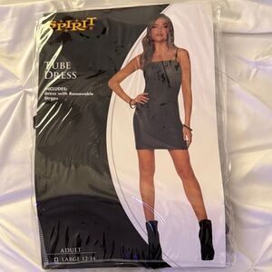 Spirit Black Mini Tube Dress